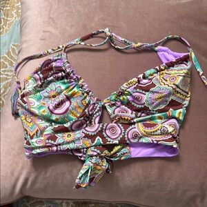 Floral Multicolor Women's Top